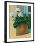 Creancey Geraniums I-null-Framed Art Print