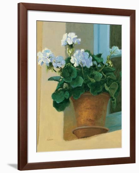 Creancey Geraniums I-null-Framed Art Print