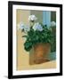 Creancey Geraniums I-null-Framed Art Print