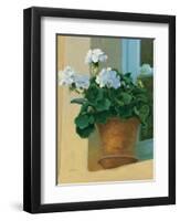 Creancey Geraniums I-null-Framed Art Print