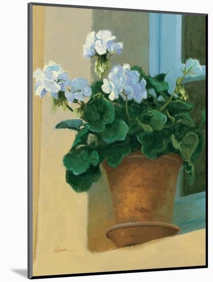 Creancey Geraniums I-null-Mounted Art Print