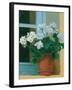 Creancey Geraniums II-null-Framed Art Print