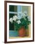 Creancey Geraniums II-null-Framed Art Print