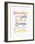 Create Sunshine-Archie Stone-Framed Giclee Print