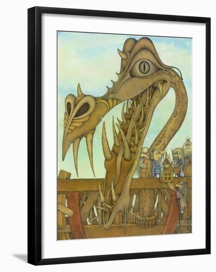 Creation of a Dragon, 1983-Wayne Anderson-Framed Giclee Print