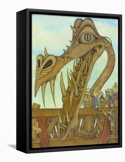 Creation of a Dragon, 1983-Wayne Anderson-Framed Stretched Canvas