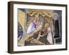 Creation of Adam and Eve, Scene from Stories of Genesis, 1375-1378-Giusto de' Menabuoi-Framed Giclee Print