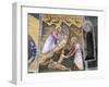Creation of Adam and Eve, Scene from Stories of Genesis, 1375-1378-Giusto de' Menabuoi-Framed Giclee Print