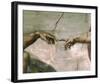 Creation of Adam - Detail-Michelangelo-Framed Giclee Print