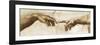 Creation of Adam - Focus-Michelangelo-Framed Giclee Print