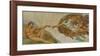 Creation of Adam-Michelangelo Buonarroti-Framed Art Print