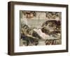 Creation of Adam-Michelangelo Buonarroti-Framed Giclee Print