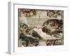 Creation of Adam-Michelangelo Buonarroti-Framed Giclee Print