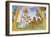 Creation of Eve, Fresco, Church of Assumption (1834), Sokolski Monastery (19th Century), Bulgaria-null-Framed Giclee Print