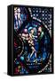 Creation of Eve, Stained Glass, Chartres Cathedral, France, 1205-1215-null-Framed Stretched Canvas