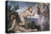 Creation of Eve-Michelangelo Buonarroti-Stretched Canvas