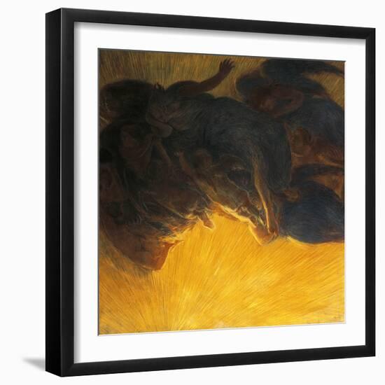 Creation of Light, 1913-Gaetano Previati-Framed Giclee Print
