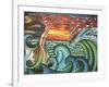 Creation of Music-Martin Nasim-Framed Giclee Print