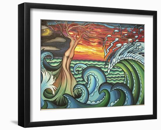 Creation of Music-Martin Nasim-Framed Giclee Print