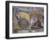 Creation of World and Creation of Adam and Eve, Scenes from Stories of Genesis, 1375-1378-Giusto de' Menabuoi-Framed Giclee Print