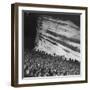 Creation Rock Dwarfs Audience during Concert Directed by Igor Stravinsky at Red Rocks Amphitheater-John Florea-Framed Photographic Print