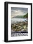 Creative Concept Image of Seascape Landscape Coming out of Pages in Magical Book-Veneratio-Framed Photographic Print