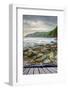 Creative Concept Image of Seascape Landscape Coming out of Pages in Magical Book-Veneratio-Framed Photographic Print