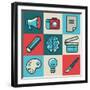 Creative Icons-venimo-Framed Art Print