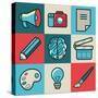 Creative Icons-venimo-Stretched Canvas