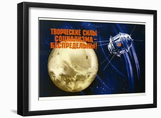 Creative Resources of Socialism are Boundless-null-Framed Art Print
