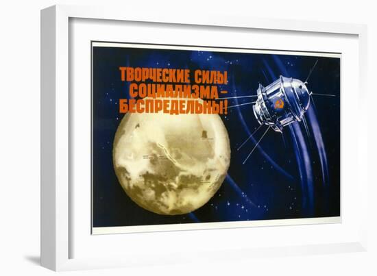 Creative Resources of Socialism are Boundless-null-Framed Art Print