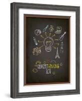 Creative Thinking 101-LanaN.-Framed Art Print