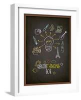 Creative Thinking 101-LanaN.-Framed Art Print