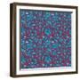 Creative Tribal Pattern-kisika-Framed Art Print