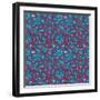 Creative Tribal Pattern-kisika-Framed Art Print