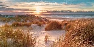 Sunset View over Ocean from Dune in Zeeland-CreativeNature_nl-Photographic Print