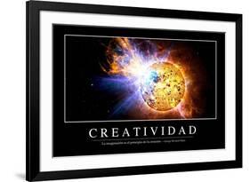 Creatividad. Cita Inspiradora Y Póster Motivacional-null-Framed Photographic Print