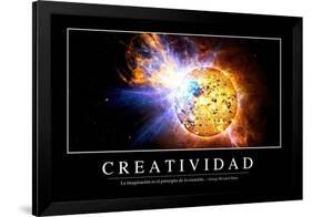 Creatividad. Cita Inspiradora Y Póster Motivacional-null-Framed Photographic Print