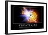 Créativité: Citation Et Affiche D'Inspiration Et Motivation-null-Framed Photographic Print