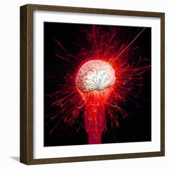 Creativity, Conceptual Artwork-Victor De Schwanberg-Framed Premium Photographic Print