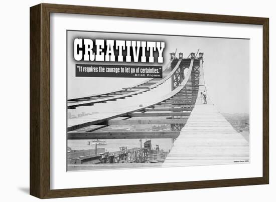 Creativity-null-Framed Art Print