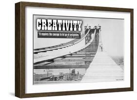 Creativity-null-Framed Art Print