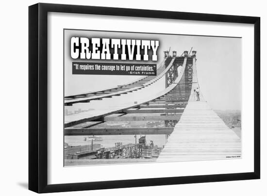 Creativity-null-Framed Art Print