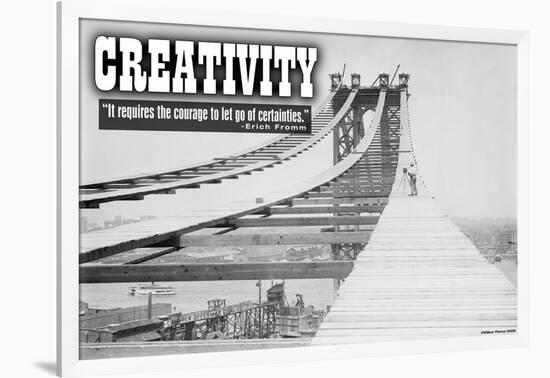 Creativity-null-Framed Art Print