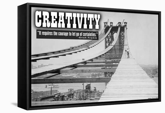 Creativity-null-Framed Stretched Canvas