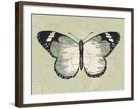 Creature Cartography II-The Vintage Collection-Framed Giclee Print