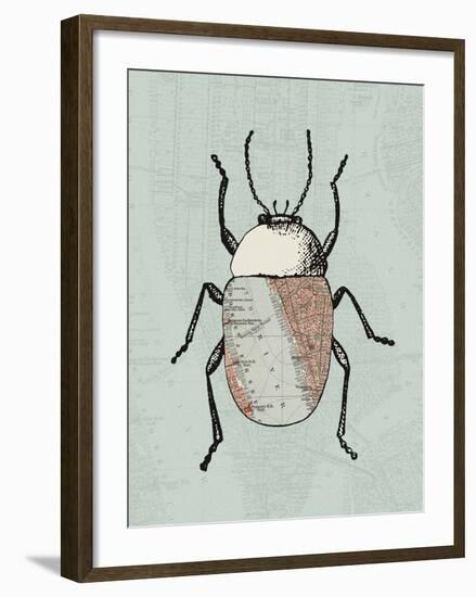 Creature Cartography V-The Vintage Collection-Framed Giclee Print