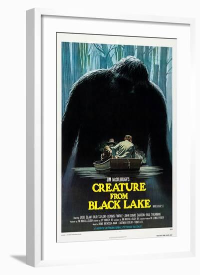 Creature from Black Lake-null-Framed Art Print