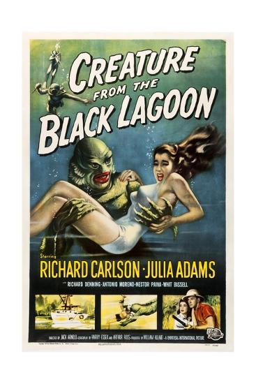 Creature From The Black Lagoon 1954 Giclee Print Allposters Com Creature From The Black Lagoon 1954 Giclee Print Allposters Com