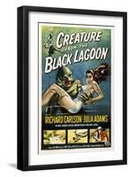Creature from the Black Lagoon, 1954-null-Framed Premium Giclee Print